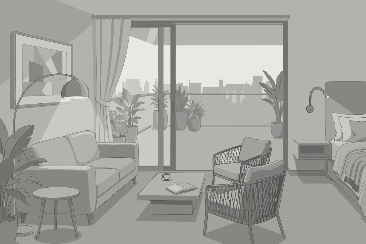 Deluxe Family Room with Terrace
